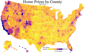 Not all markets are equal in the US Housing Market